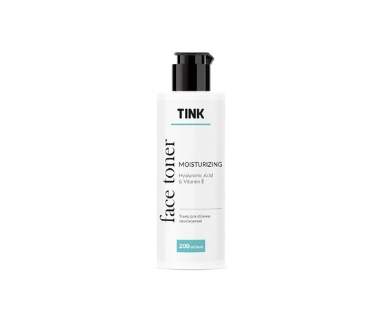 Изображение  Tink Face Toner moisturizing with hyaluronic acid and vitamin E, 200 ml