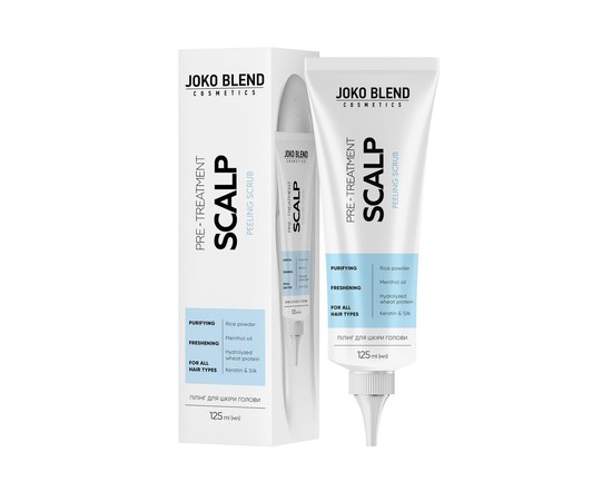 Зображення  Пілінг для шкіри голови Joko Blend Scalp Peeling Scrub, 125 мл