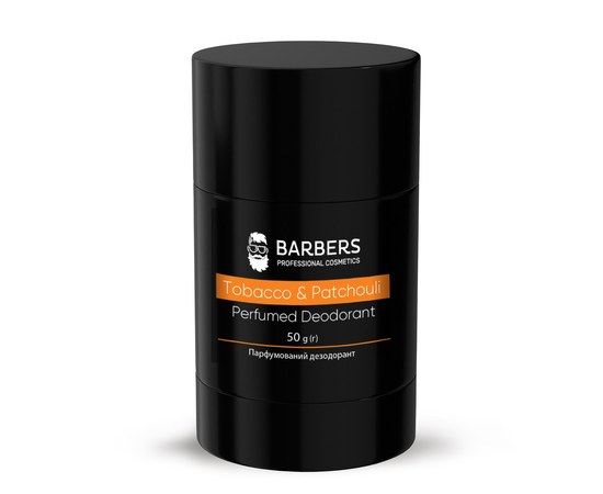 Изображение  Perfumed Deodorant Barbers Tobacco & Patchouli, 50 g