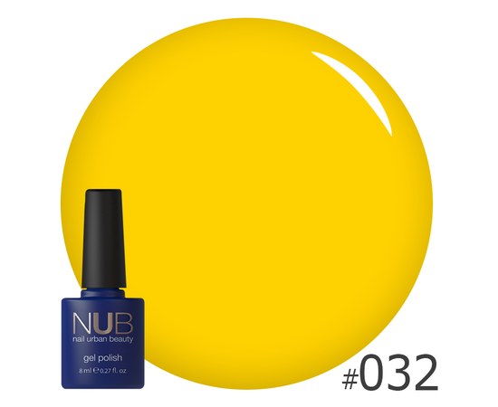 Изображение  Gel polish for nails NUB 8 ml № 032, Volume (ml, g): 8, Color No.: 32