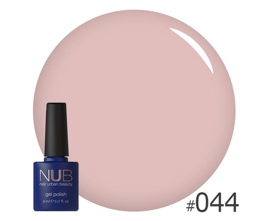 Изображение  Gel polish for nails NUB 8 ml № 044, Volume (ml, g): 8, Color No.: 44