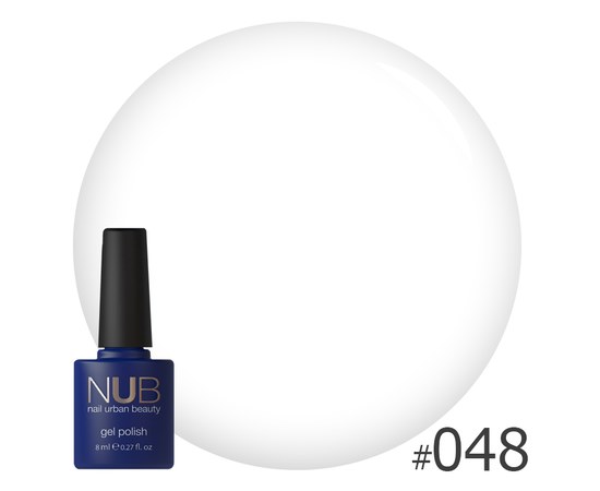 Изображение  Gel polish for nails NUB 8 ml № 048, Volume (ml, g): 8, Color No.: 48