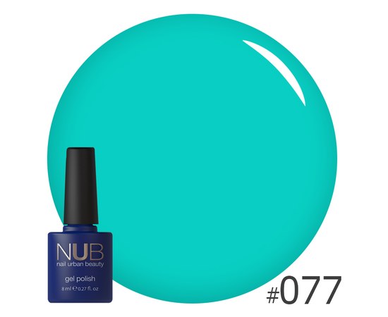 Изображение  Nail gel polish NUB 8 ml № 077, Volume (ml, g): 8, Color No.: 77