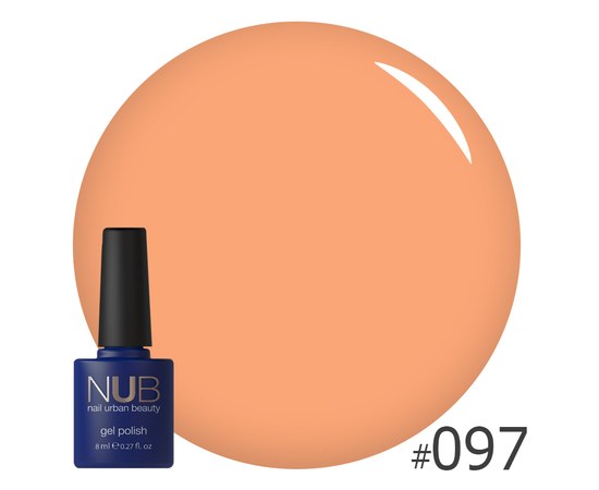Изображение  Gel polish for nails NUB 8 ml № 097, Volume (ml, g): 8, Color No.: 97