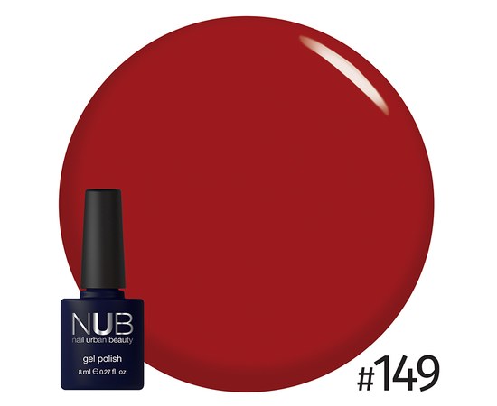 Изображение  Gel polish for nails NUB 8 ml № 149, Volume (ml, g): 8, Color No.: 149