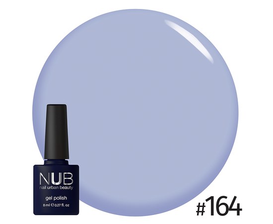 Изображение  Gel polish for nails NUB 8 ml № 164, Volume (ml, g): 8, Color No.: 164