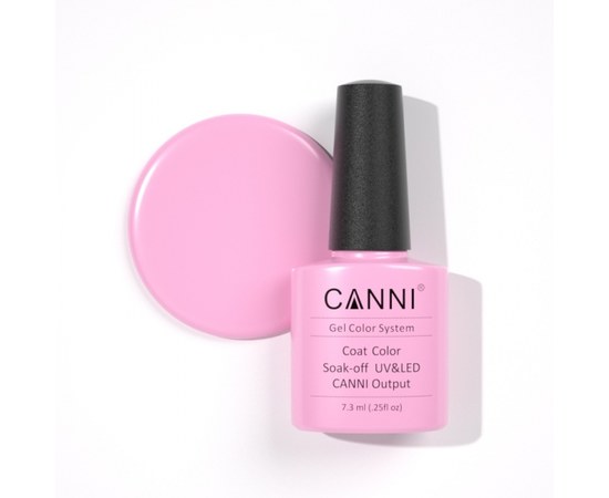 Изображение  Gel polish CANNI 236 light lilac-pink, 7.3 ml, Volume (ml, g): 44992, Color No.: 236