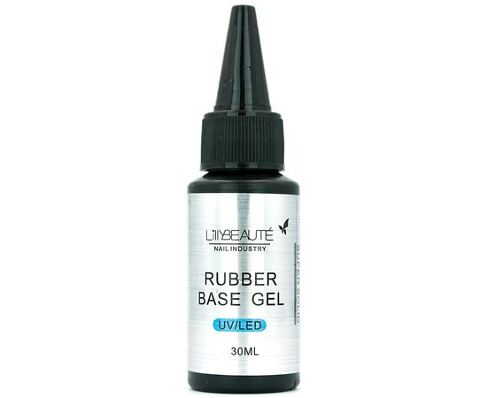 Изображение  Base for gel polish Lilly Beaute Rubber Base Gel 30 ml