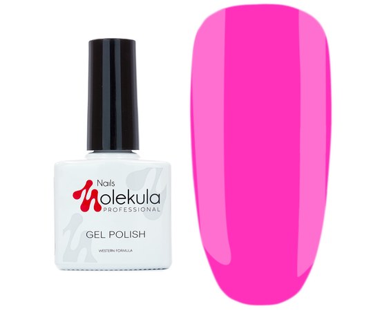 Зображення  Гель-лак для нігтів Nails Molekula Gel Polish 11 мл №029 Насичено рожевий, Об'єм (мл, г): 11, Цвет №: 29