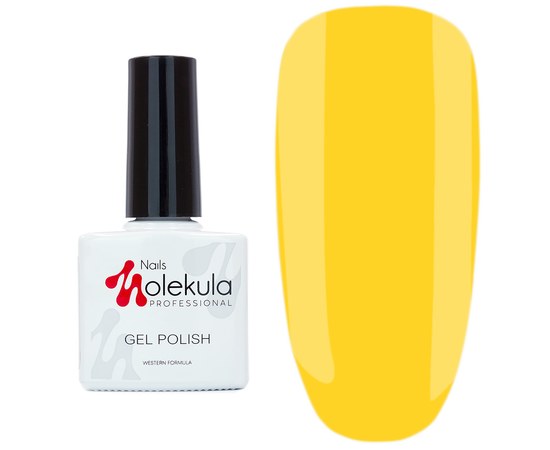 Зображення  Гель-лак для нігтів Nails Molekula Gel Polish 11 мл №030 Жовтий, Об'єм (мл, г): 11, Цвет №: 30