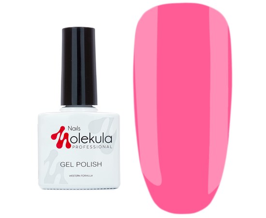 Изображение  Nails Molekula Gel Polish 11 ml, № 049 Bright pink neon, Volume (ml, g): 11, Color No.: 49