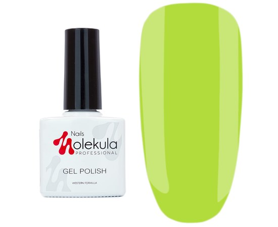 Изображение  Nails Molekula Gel Polish 11 ml, № 088 Light green, Volume (ml, g): 11, Color No.: 88