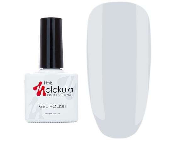 Зображення  Гель-лак для нігтів Nails Molekula Gel Polish 11 мл №099 Світло сірий, Об'єм (мл, г): 11, Цвет №: 99