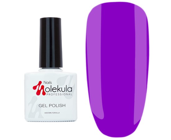 Зображення  Гель-лак для нігтів Nails Molekula Gel Polish 11 мл №105 Фіолетовий, Об'єм (мл, г): 11, Цвет №: 105