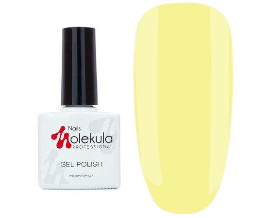 Изображение  Gel polish for nails Nails Molekula Gel Polish 11 ml, № 115 Yellow corn, Volume (ml, g): 11, Color No.: 115