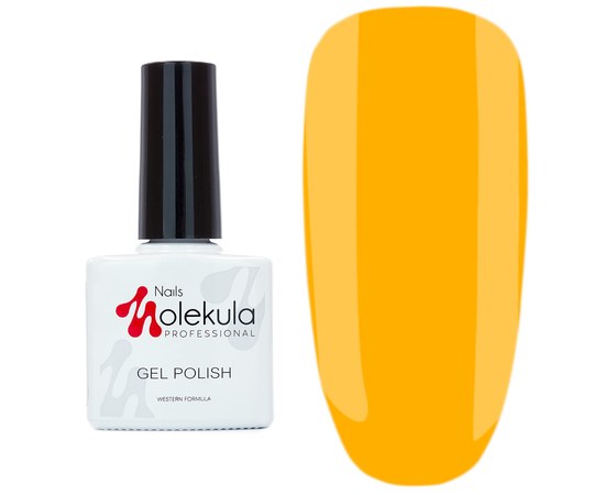Изображение  Nails Molekula Gel Polish 11 ml, № 120 Orange, Volume (ml, g): 11, Color No.: 120