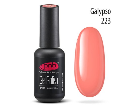 Изображение  Gel polish for nails PNB Gel Polish 8 ml, № 223, Volume (ml, g): 8, Color No.: 223