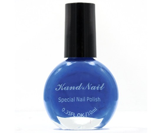 Изображение  Paint for stamping for nails Kand Nail 10 ml – Blue