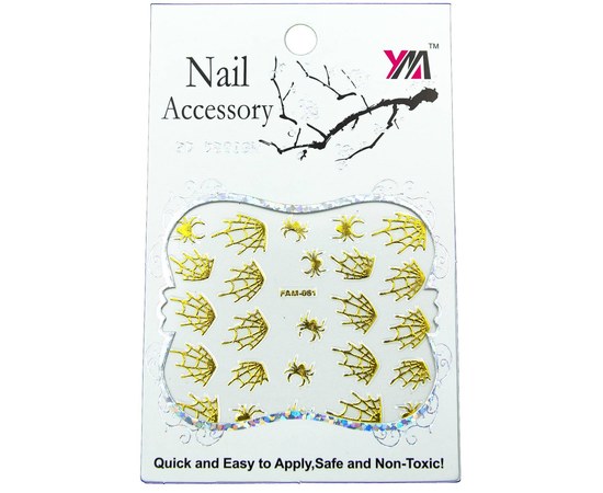 Изображение  Наклейки для дизайна ногтей Nail Accessory — FAM-061