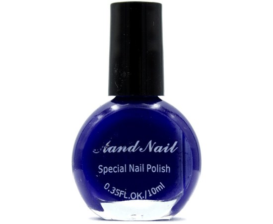 Изображение  Краска для стемпинга для ногтей Kand Nail 10 мл — Синяя