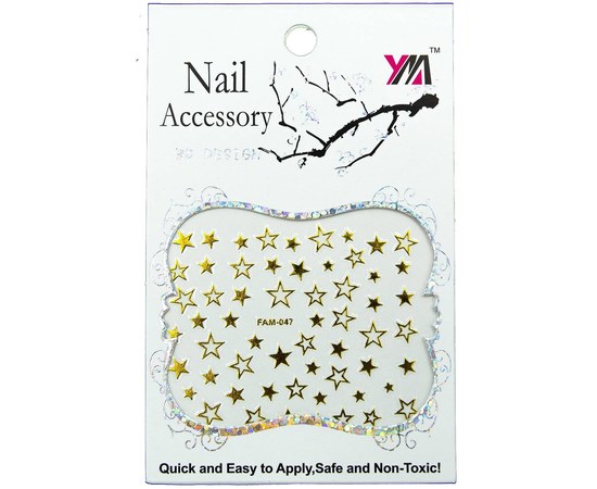 Изображение  Наклейки для дизайна ногтей Nail Accessory — FAM-047