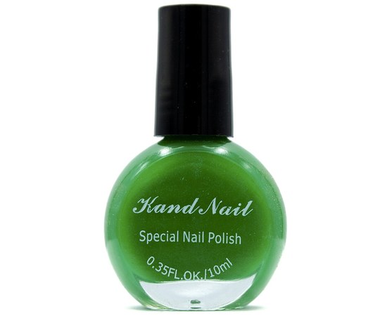 Изображение  Краска для стемпинга для ногтей Kand Nail 10 мл — Зеленая