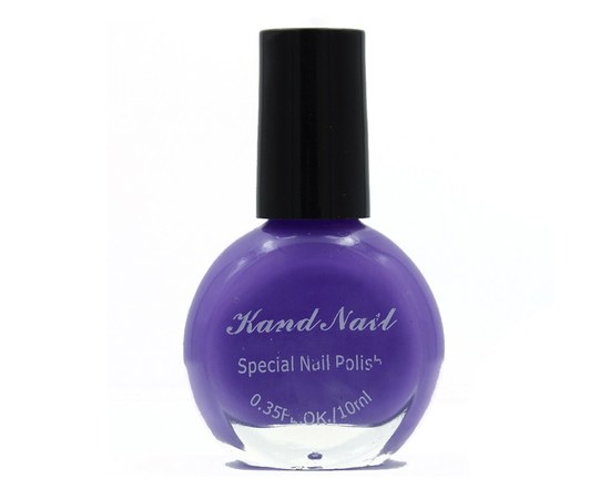 Изображение  Paint for stamping for nails Kand Nail 10 ml – Lilac