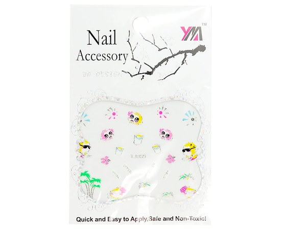 Изображение  3D Nail Art Stickers Nail Accessory – TiO85