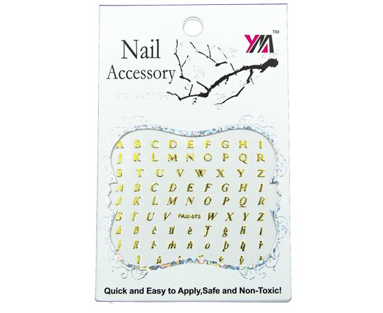 Изображение  Наклейки для дизайна ногтей Nail Accessory — FAM-073