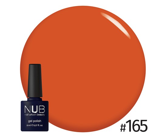Изображение  Gel polish for nails NUB 8 ml № 165, Volume (ml, g): 8, Color No.: 165