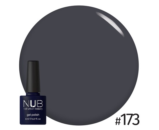 Изображение  Gel polish for nails NUB 8 ml № 173, Volume (ml, g): 8, Color No.: 173