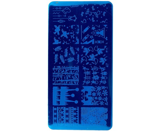 Изображение  Lilly Beaute Nail Stamping Plate - 47