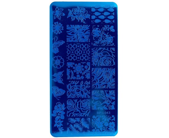 Изображение  Lilly Beaute Nail Stamping Plate - BP-L043