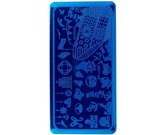 Изображение  Lilly Beaute Nail Stamping Plate - BP-L068
