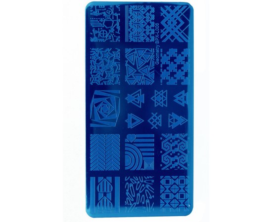 Изображение  Lilly Beaute Nail Stamping Plate – BPX-L006