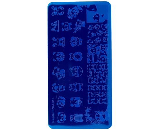 Изображение  Lilly Beaute Nail Stamping Plate - BPX-L015