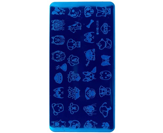 Изображение  Lilly Beaute Nail Stamping Plate – L016