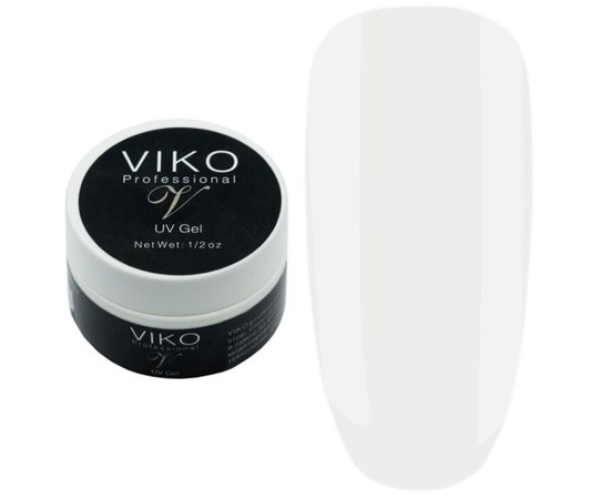 Изображение  Моделирующий гель для ногтей Viko Professional UV Gel Clear 15 мл