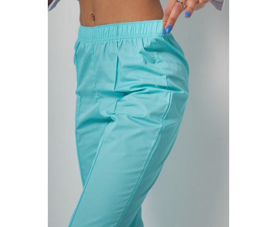 Изображение 8 Medical women's suit Sakura white-mint s. 44, "WHITE COAT" 124-441-679, Size: 44, Color: белый-ментол