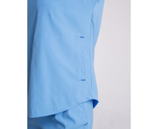 Зображення 9 Медичний костюм жіночий Сідней блакитний р. 42, "БІЛИЙ ХАЛАТ" 497-333-677, Розмір: 42, Колір: блакитний