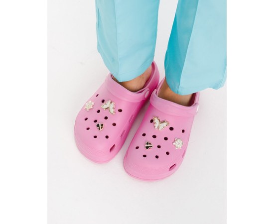 Изображение  Medical women's crocs Eva pink s. 40, "WHITE COAT" 493-337-929, Size: 40, Color: pink