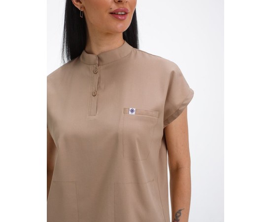 Зображення 4 Медичний костюм жіночий Сідней мокко р. 48, "БІЛИЙ ХАЛАТ" 497-421-677, Розмір: 48, Колір: моко