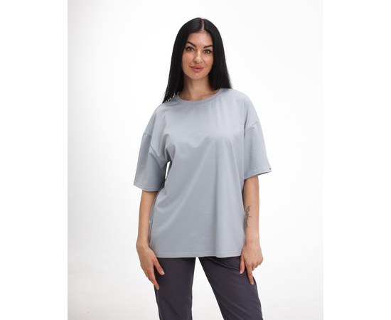 Изображение  Medical T-shirt unisex gray s. 2XL, "WHITE COAT" 453-328-922, Size: 2XL, Color: grey