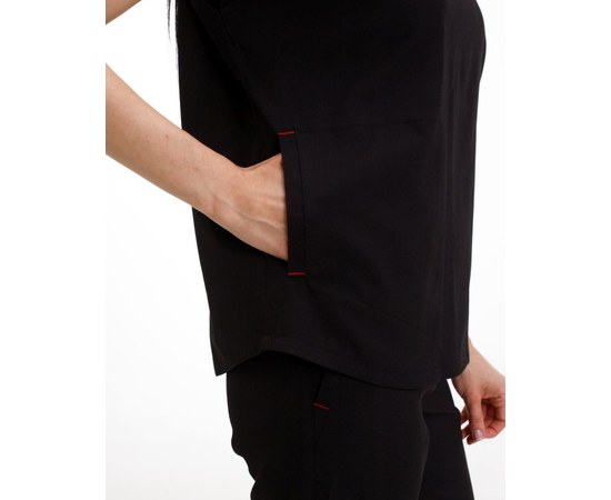 Изображение 5 Medical women's suit Sydney black s. 50, "WHITE COAT" 497-321-677, Size: 50, Color: black
