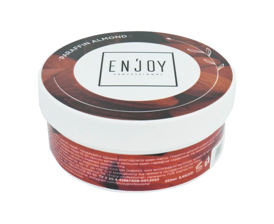 Изображение  Cold cosmetic flavored paraffin Enjoy Professional Almond, 250 ml, Aroma: Almond, Volume (ml, g): 250