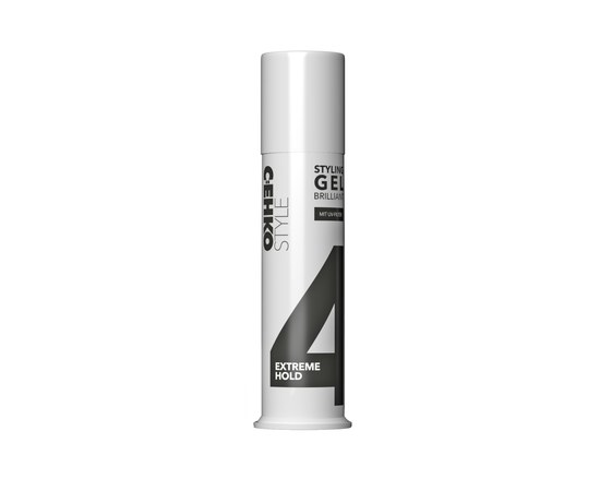 Изображение  Styling gel of extra strong fixation for hair C:EHKO Style Brilliant Styling Gel 4*, 100 ml