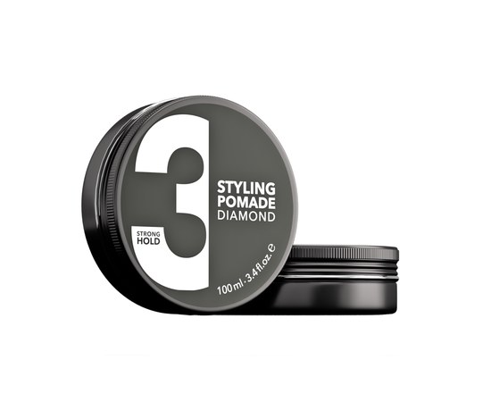 Изображение  Помада для стайлинга волос сильной фиксации C:EHKO Style Diamond Styling Pomade 3*, 100 мл