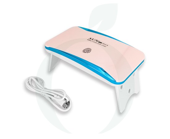 Изображение 4 Лампа для маникюра LED/UV Sun 13 PLUS Mini 60W USB 60 Вт, розовая