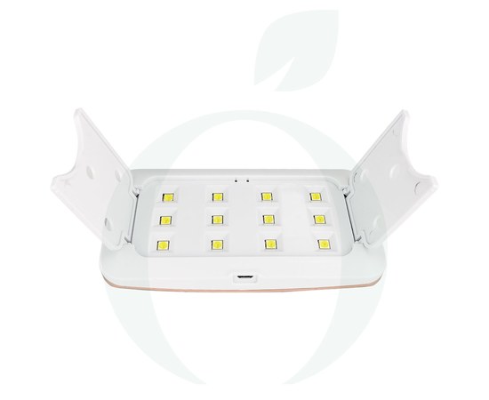 Зображення 3 Лампа для манікюру LED/UV BLUEQUE Mini 6 36W USB 36 Вт, чорна