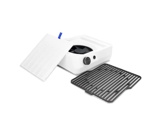 Изображение 2 Manicure table hood QH-602 for 1 screw with HEPA filter 80 W, white